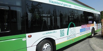 bfz-Bus Werbebus