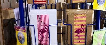 Grußkarten mit Flamingomotiv Karten mit Bildmotiv